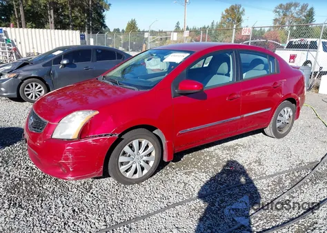 2012 Nissan Sentra 2.0 S from USA, damaged, VIN 3N1AB6AP6CL779587
